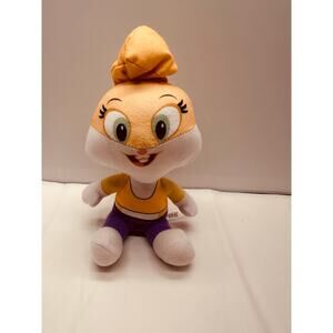 Rare Looney Tunes Lola Bunny Stuffed Animal Plush Toy 8" Rabbit